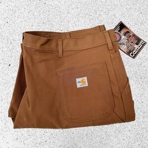 Vintage 90s Carhartt 48x32 FRB 152 BRN Fire Resistant Work Pants NWT Made in USA